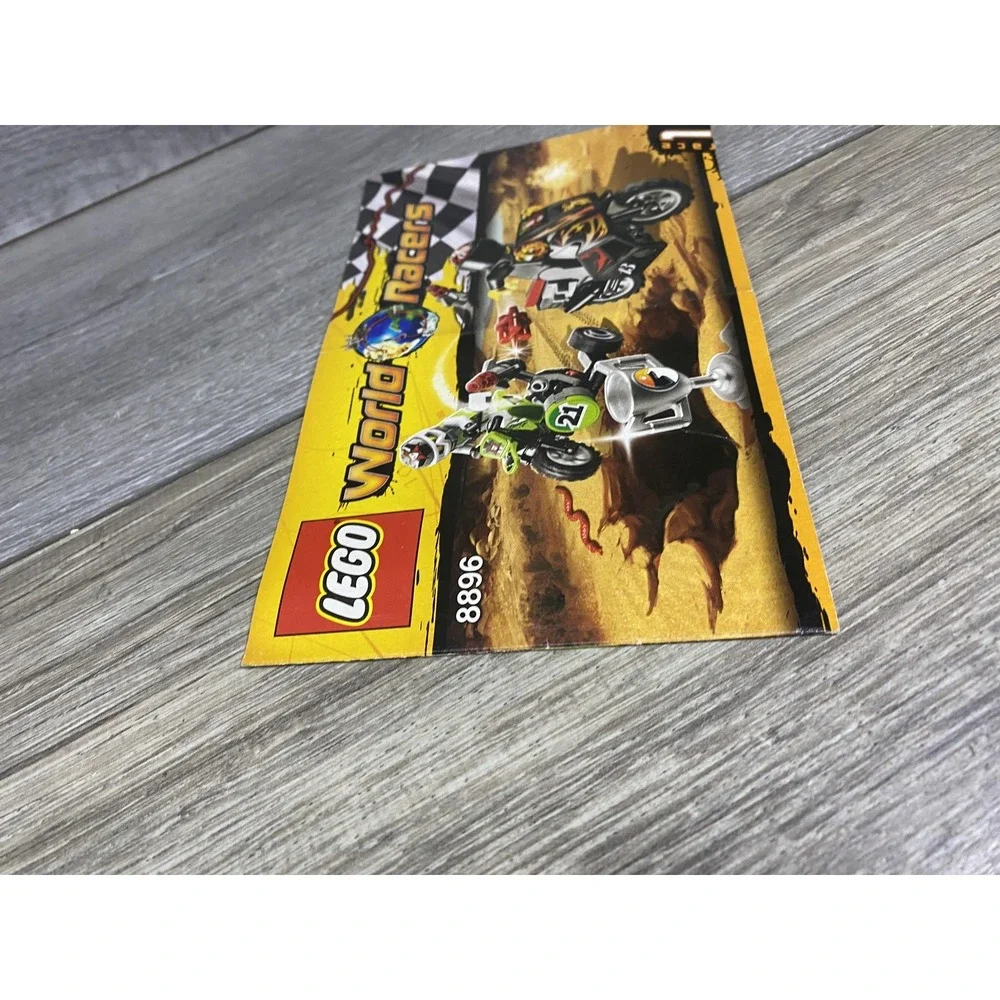 LEGO World Racers 8896 Snake Canyon Instruction Manual‎ Booklet 2010 Illustrated